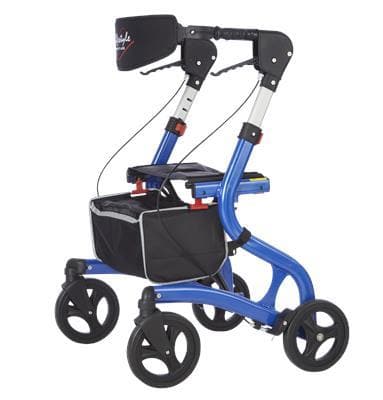 Lifestyle Mobility Aids Lightweight Commando Euro-Style Rollator - Senior.com Rollators